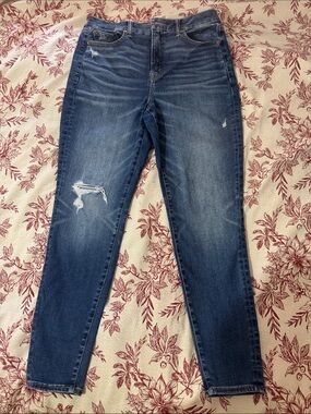 American Eagle Outfitters Women’s Skinny Distressed Blue Jeans